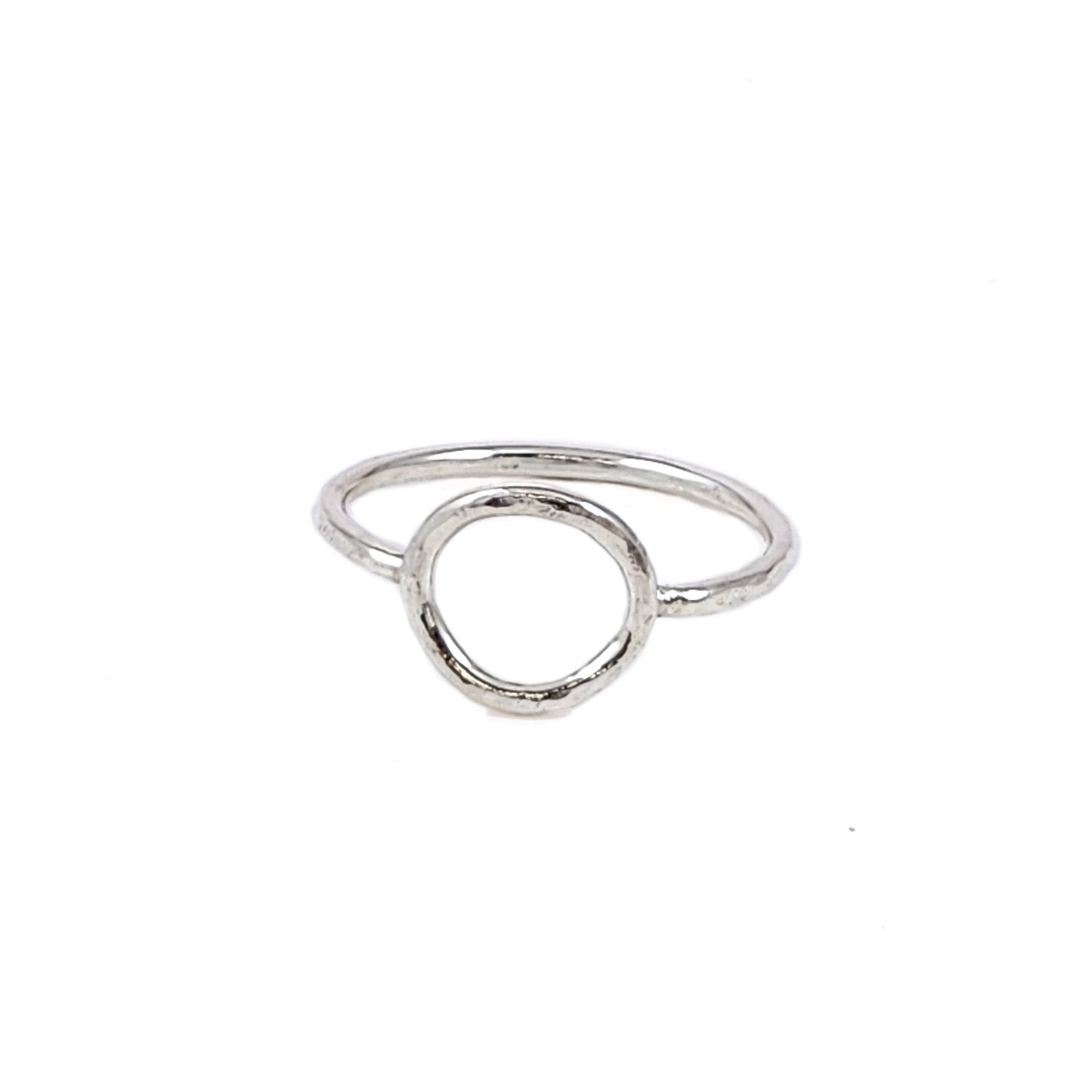 Sterling Silver round top ring