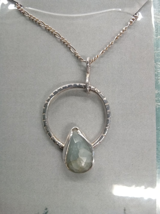 Smokey Aquamarine Necklace