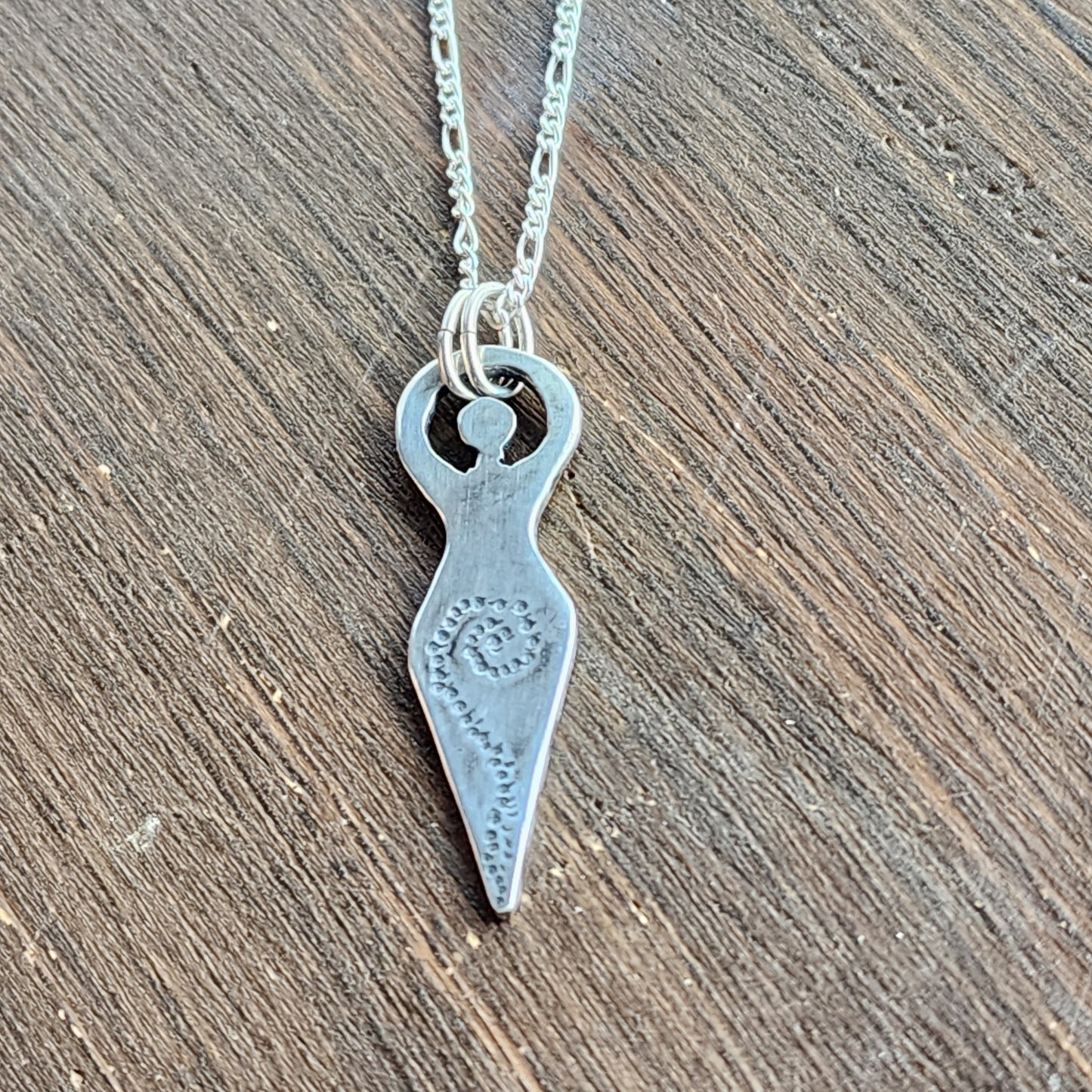 Sterling Silver Goddess Necklace