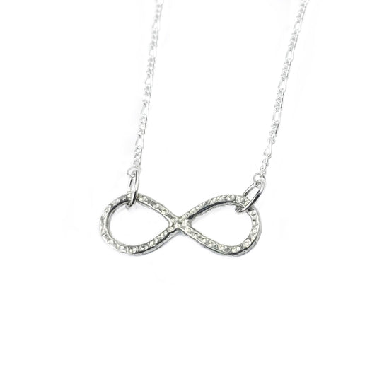 Sterling silver Infinity necklace